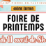 Foire de printemps